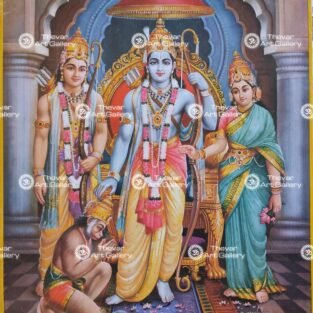 Artist S.Murugakani antique Vintage print - Thevar art gallery