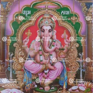Artist S.Murugakani antique Vintage print - Thevar art gallery