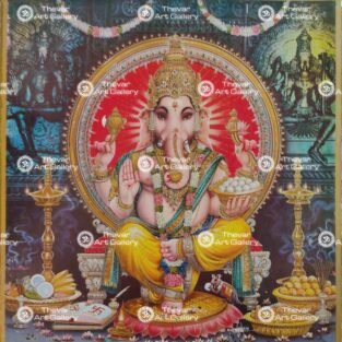 Artist S.Murugakani antique Vintage print - Thevar art gallery