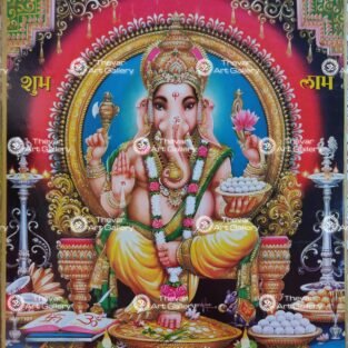 Artist S.Murugakani antique Vintage print - Thevar art gallery