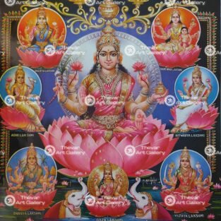 Artist S.Murugakani antique Vintage print - Thevar art gallery