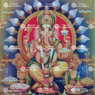 Artist S.Murugakani antique Vintage print - Thevar art gallery