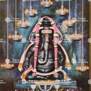 Ganesha | Kangiten antique Vintage print - Thevar art gallery