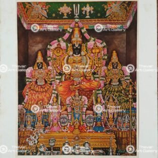 Artist Silpi antique Vintage print - Thevar art gallery
