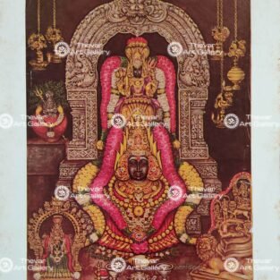 Artist Silpi antique Vintage print - Thevar art gallery