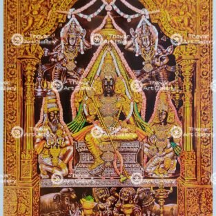 Artist Silpi antique Vintage print - Thevar art gallery