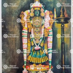 Artist Silpi antique Vintage print - Thevar art gallery
