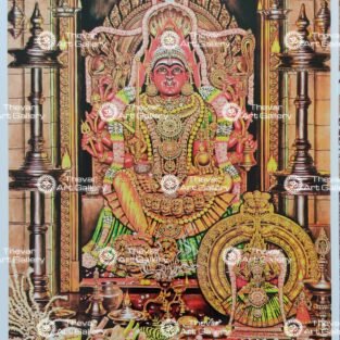Artist Silpi antique Vintage print - Thevar art gallery