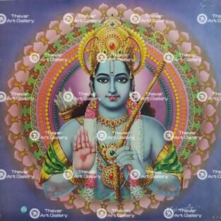 Sita ram antique Vintage print - Thevar art gallery