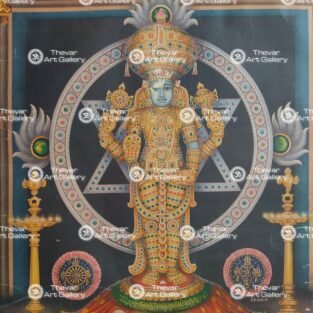Artist S.S.Kalai antique Vintage print - Thevar art gallery