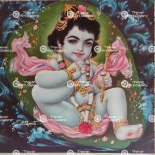Artist M.C.Jegannath antique Vintage print - Thevar art gallery