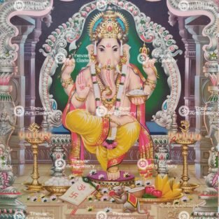 Artist C.S.Anantham antique Vintage print - Thevar art gallery