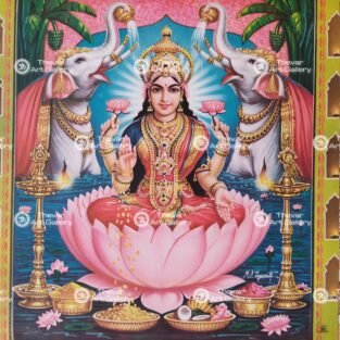 Artist M.C.Jegannath antique Vintage print - Thevar art gallery