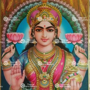 Artist M.C.Jegannath antique Vintage print - Thevar art gallery