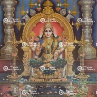 Artist M.C.Jegannath antique Vintage print - Thevar art gallery