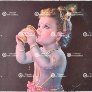 Artist P.Sardar antique Vintage print - Thevar art gallery