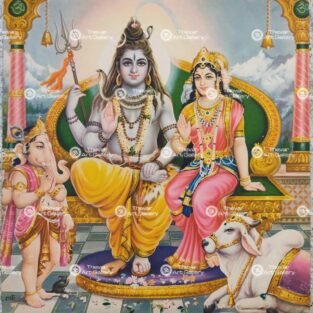 Artist Indrasharma Antique vintage print - Thevar art gallery