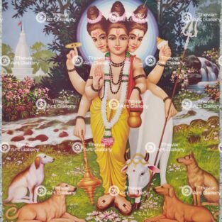 Artist G.A.Raj antique Vintage print - Thevar art gallery
