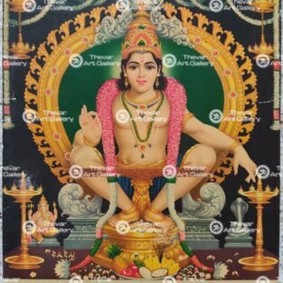 Artist G.A.Raj antique Vintage print - Thevar art gallery