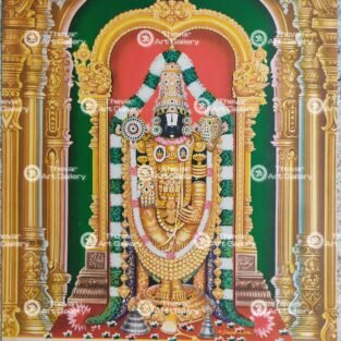Artist M.Sreenivasen Antique vintage print - Thevar art gallery