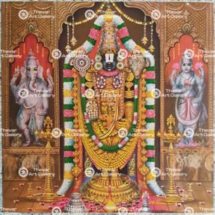 Artist M.Sreenivasen Antique vintage print - Thevar art gallery