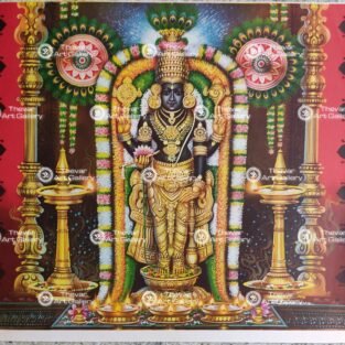 Artist M.Sreenivasen Antique vintage print - Thevar art gallery
