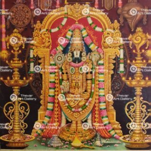 Artist M.Sreenivasen Antique vintage print - Thevar art gallery