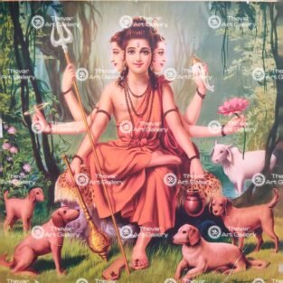Artist Thakur vitankar antique Vintage print - Thevar art gallery