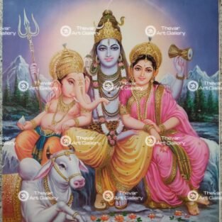 Artist Sapar Bros antique vintage paintings - Thevar art gallery