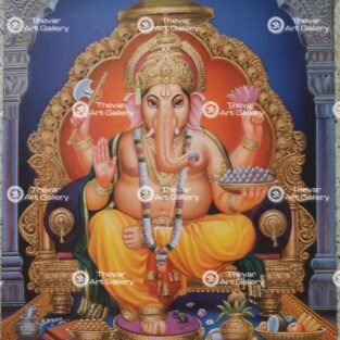 Artist Sapar Bros antique vintage paintings - Thevar art gallery