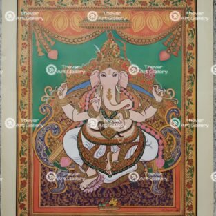 Artist Sapar Bros antique vintage paintings - Thevar art gallery