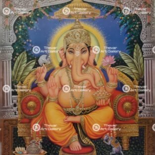 Artist Sapar Bros antique vintage paintings - Thevar art gallery