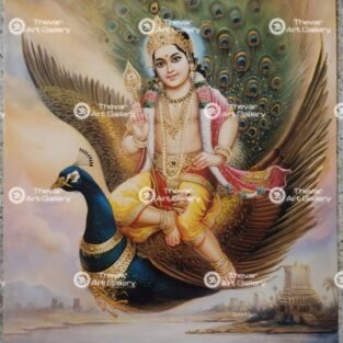 Artist Sapar Bros antique vintage paintings - Thevar art gallery