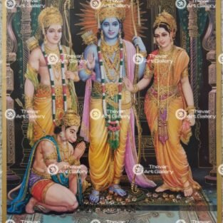 Artist Sapar Bros antique vintage paintings - Thevar art gallery