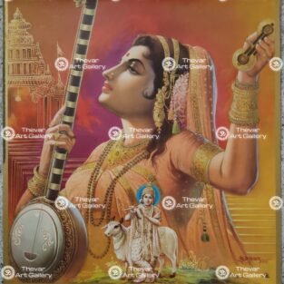 Artist Sapar Bros antique vintage paintings - Thevar art gallery