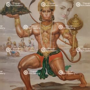Artist Sapar Bros antique vintage paintings - Thevar art gallery