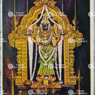 Artist Silpi antique Vintage Print - Thevar art Gallery