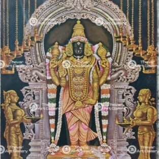 Artist Silpi antique Vintage Print - Thevar art Gallery
