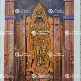 Artist Silpi antique Vintage Print - Thevar art Gallery