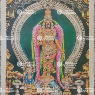 Artist Silpi antique Vintage Print - Thevar art Gallery