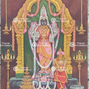 Artist Silpi antique Vintage Print - Thevar art Gallery
