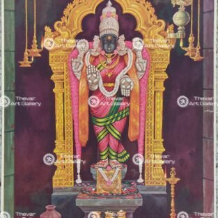 Artist Silpi antique Vintage Print - Thevar art Gallery