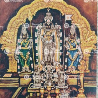Artist Silpi antique Vintage Print - Thevar art Gallery