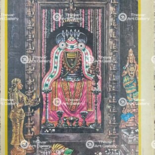 Artist Silpi antique Vintage Print - Thevar art Gallery