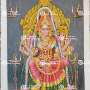 Artist Ramnath antique Vintage Print - Thevar art Gallery