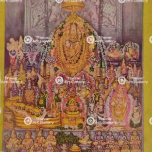 Artist Manivel antique Vinatge Print - Thevar art Gallery