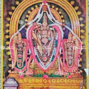 Artist Manivel antique Vintage print - Thevar art gallery