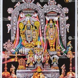 Artist Silpi antique Vintage print - Thevar art gallery