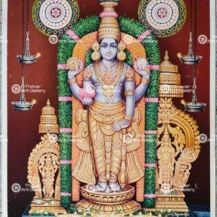 Artist Silpi Thiyakaraja Antique vintage print - Thevar art gallery