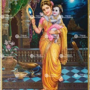 Artist Sapar Bros Antique vintage print - Thevar art gallery